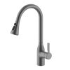 Vòi rửa bát nóng lạnh màu xám JOMOO 33138-123/HBS-Z