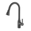 Vòi rửa bát nóng lạnh màu đen JOMOO 33138-123/DBC-Z