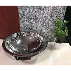 Chậu sứ mỹ nghệ Eximstone 334