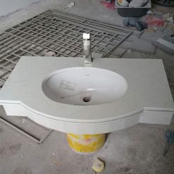 Mặt bàn đá chậu rửa lavabo HM-90134