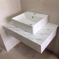 Mặt bàn đá chậu rửa lavabo HM-90137