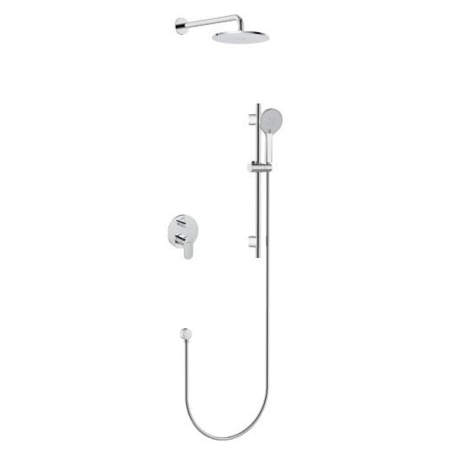 Bộ sen âm tường 2 đường nước có tẩy cặn JOMOO 37309-627/1B-1