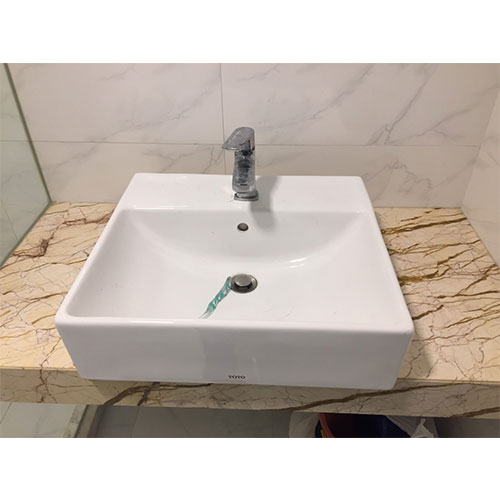 Mặt bàn đá chậu rửa lavabo HM-90138