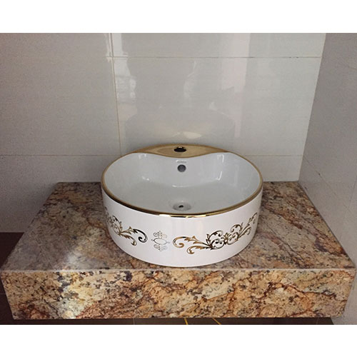Mặt bàn đá chậu rửa lavabo HM-9014