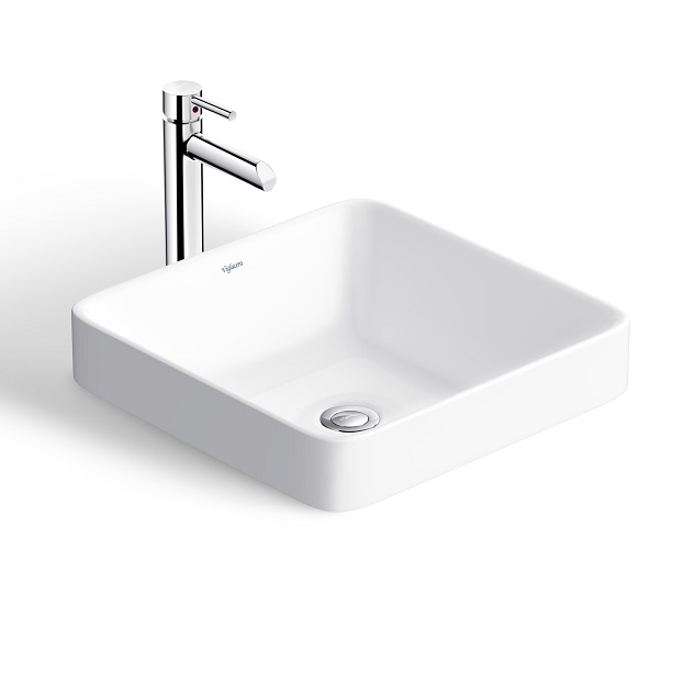 Chậu rửa lavabo dương vành Viglacera CD20