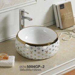 Chậu rửa lavabo nghệ thuật DADA 5004GP-2