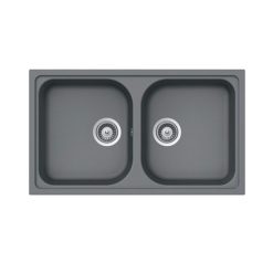 Chậu rửa bát đá thạch anh Hafele 570.35.580