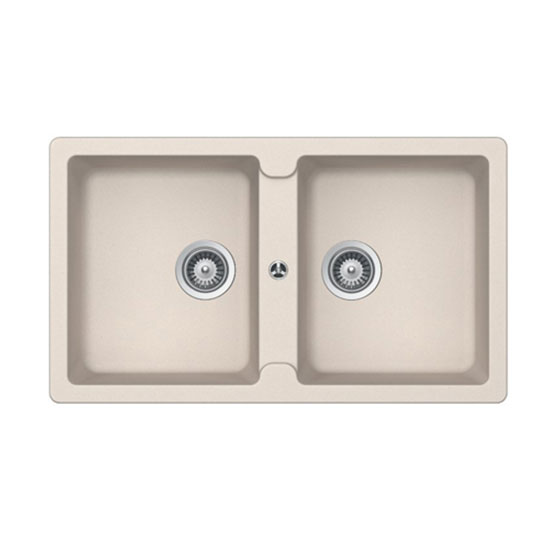 Chậu rửa bát đá thạch anh Hafele 570.36.400