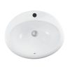 Chậu rửa mặt lavabo vành nổi Hafele 588.79.012