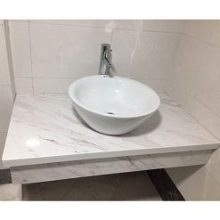 Mặt bàn đá chậu rửa lavabo HM-9016