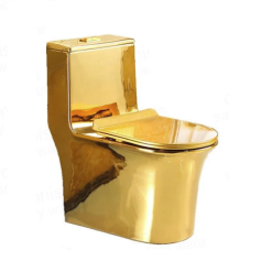 Bồn cầu nghệ thuật mạ vàng  6070G