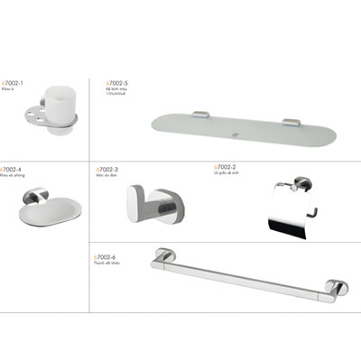 Bộ phụ kiện phòng tắm Đình Quốc DQ67002