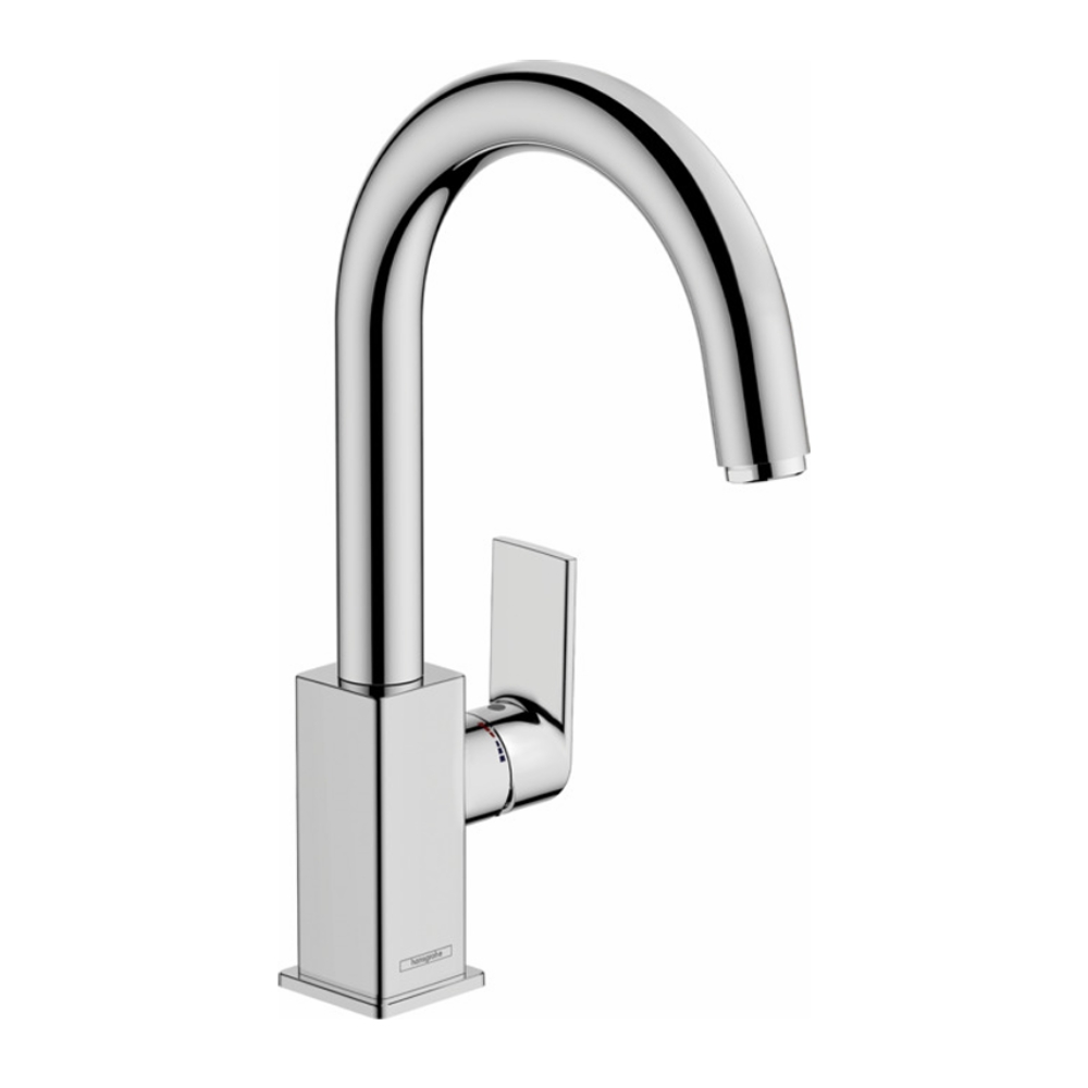 Vòi rửa bát nóng lạnh HG Vernis Shape 210 Hansgrohe 71564007