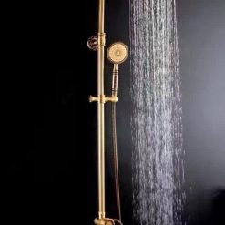 Sen cây tắm mạ đồng Cleanmax 9706