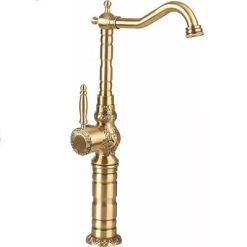 Vòi chậu lavabo mạ vàng Cleanmax 9903