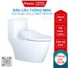 Bàn cầu thông minh CAESAR C1363F/TAF610H tự động đóng mở nắp