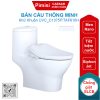 Bàn cầu thông minh CAESAR C1375F/TAF610H tự động đóng mở nắp