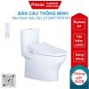 Bàn cầu thông minh CAESAR C1394F/TAF610H tự động đóng mở nắp