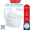 Bàn cầu thông minh CAESAR C1395F/TAF610H tự động đóng mở nắp