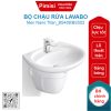 Bộ chậu rửa lavabo Viglacera BS409/BS502 treo tường kèm chân ngắn