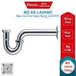 Bộ xả lavabo Inax A-675PV ống chữ P