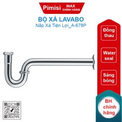 Bộ xả lavabo Inax A-678P ống chữ P