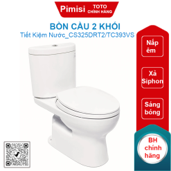 Bồn cầu 2 khối TOTO CS325DRT2/TC393VS