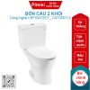 Bồn cầu 2 khối TOTO CS735DT10 nắp êm TC395VS
