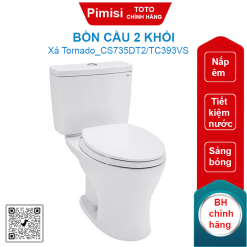Bồn cầu 2 khối TOTO CS735DT2/TC393VS