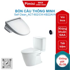 Bồn cầu Inax ACT-602/CW-KB22AVN nắp điện tử