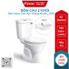 Bồn cầu hai khối Viglacera VI66/VTL2 nắp êm V1102E