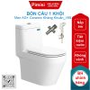 Bồn cầu một khối Viglacera V68+VG826+VG853 xả xoáy hải vân