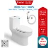 Bồn cầu một khối Viglacera V809 + VG826 xả xoáy