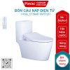 Bồn cầu nắp điện tử Caesar C1364F/TAF512H 1 khối