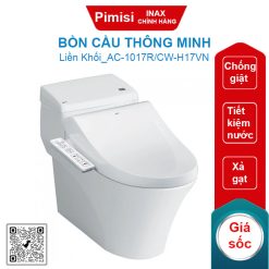 Bồn cầu nắp điện tử Inax AC-1017R/CW-H17VN tiết kiệm điện