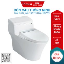Bồn cầu nắp điện tử Inax AC-1017R/CW-H20VN Kháng Khuẩn