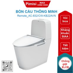 Bồn cầu nắp điện tử Inax AC-832/CW-KB22AVN