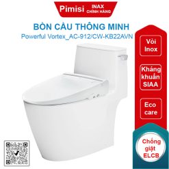 Bồn cầu nắp điện tử Inax AC-912/CW-KB22AVN