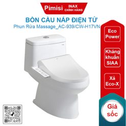 Bồn cầu nắp điện tử Inax AC-939/CW-H17VN massage