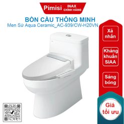 Bồn cầu nắp điện tử Inax AC-939/CW-H20VN xả nhấn