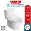 Bồn cầu nắp điện tử Inax AC-959A/CW-H18VN khử mùi nhanh