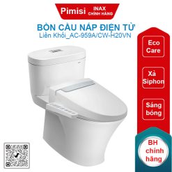 Bồn cầu nắp điện tử Inax AC-959A/CW-H20VN xả nhấn