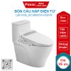 Bồn cầu nắp điện tử Inax AC-989/CW-H20VN khử mùi nhanh