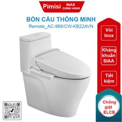 Bồn cầu nắp điện tử Inax AC-989/CW-KB22AVN