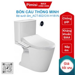 Bồn cầu nắp điện tử Inax ACT-602/CW-H18VN