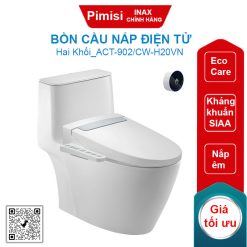 Bồn cầu nắp điện tử Inax ACT-902/CW-H20VN xả cảm ứng