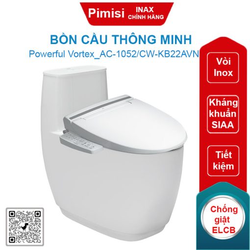 Bồn cầu thông minh Inax AC-1052/CW-KB22AVN