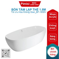 Bồn tắm Inax BF-1858V (BF1858V) lập thể 1.8M