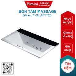 Bồn tắm massage CAESAR MT7520 đặt âm 2.0M