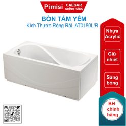 Bồn tắm yếm Caesar AT0150L/R 1.5M